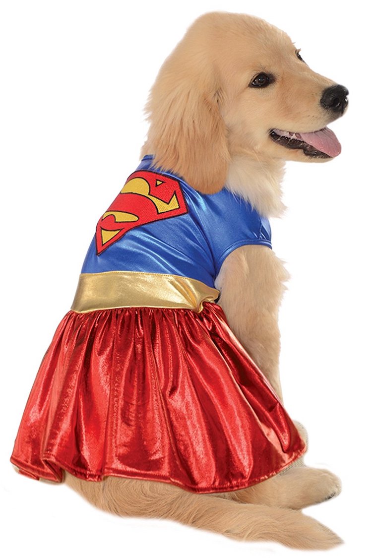 Supergirl Dog Costume