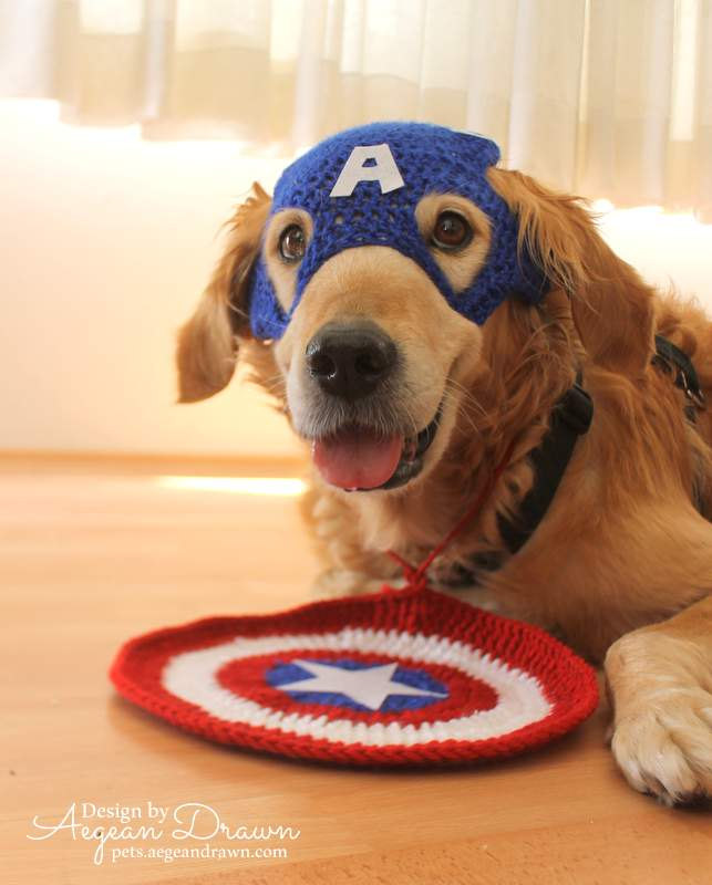 Super Hero Dog Costume