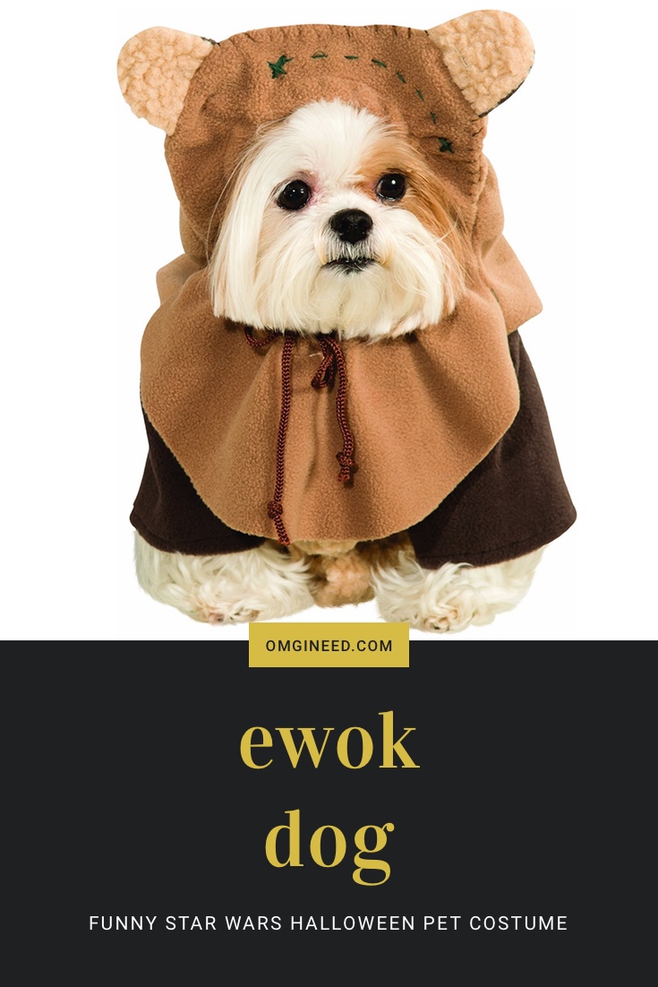 Ewok Dog Funny Star Wars Halloween Pet Costume