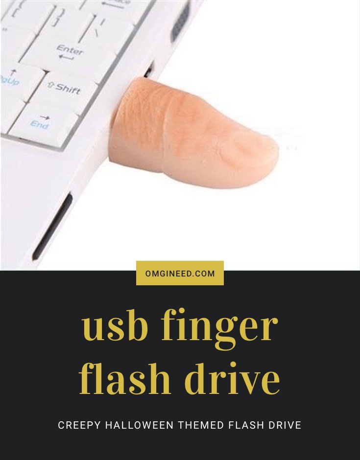 Finger Shaped Creepy Halloween USB Flash Drive