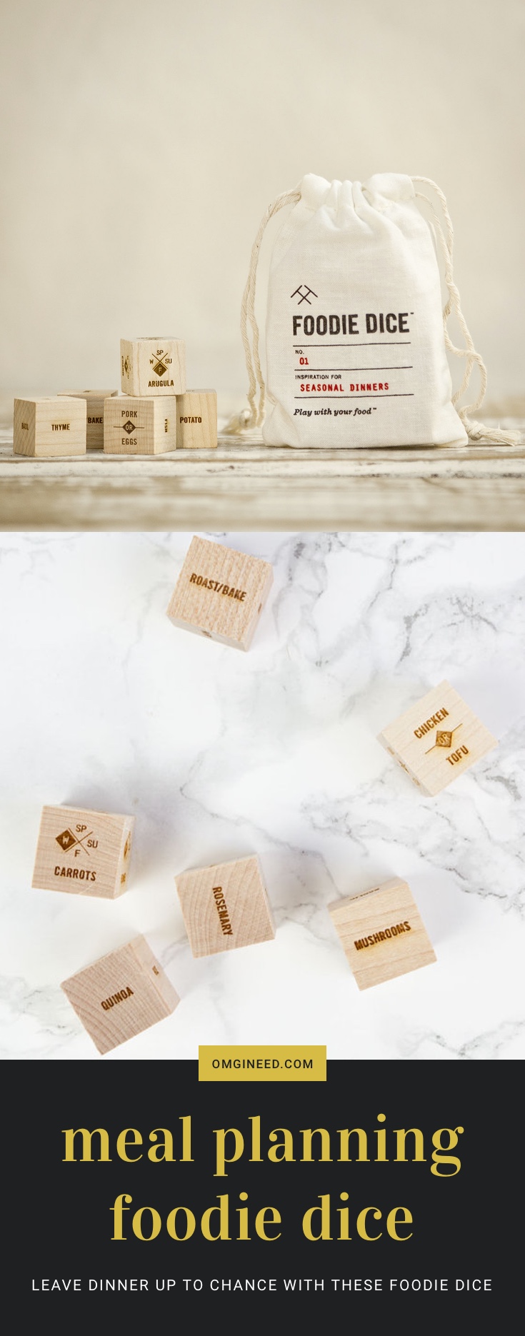 Foodie Dice: Shake up your dull dinner routine (literally!)