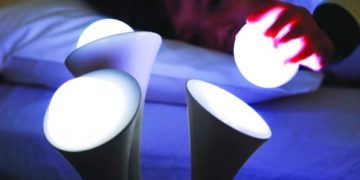 Glowing Orbs Portable Nightlight
