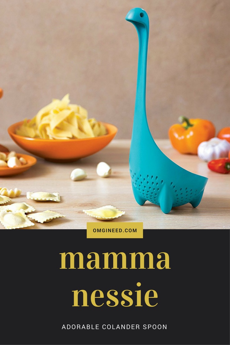 Adorable Mamma Nessie Colander Spoon