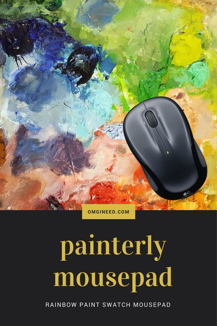 Painterly Mousepad - Paint Swatch Mousepad