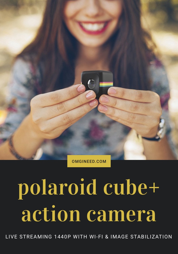 Polaroid Cube+ Live Streaming 1440p Action Camera