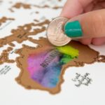 World Scratch-Off Travel Tracker Map