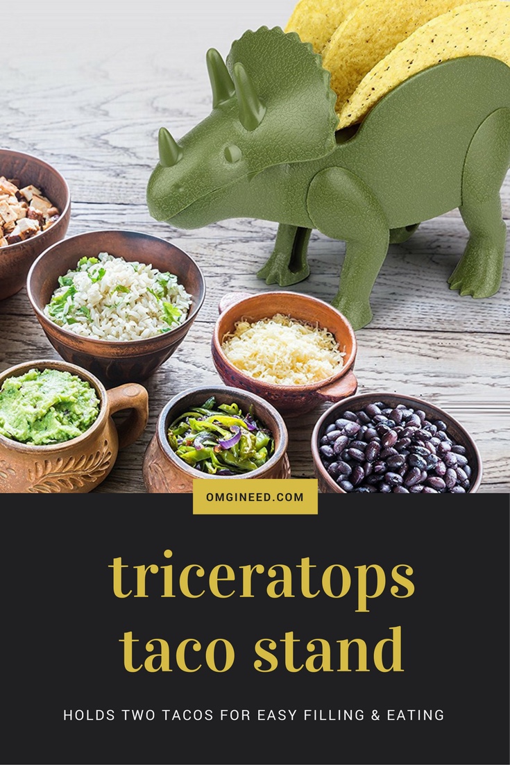 Triceratops Taco Stand